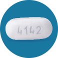MULTAQ (r) (dronedarone) 400 mg Tablet Pill icon