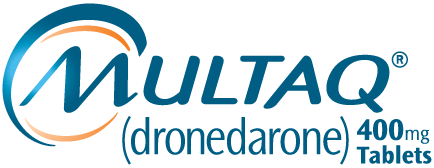 MULTAQ® (dronedarone) 400mg Tablets logo